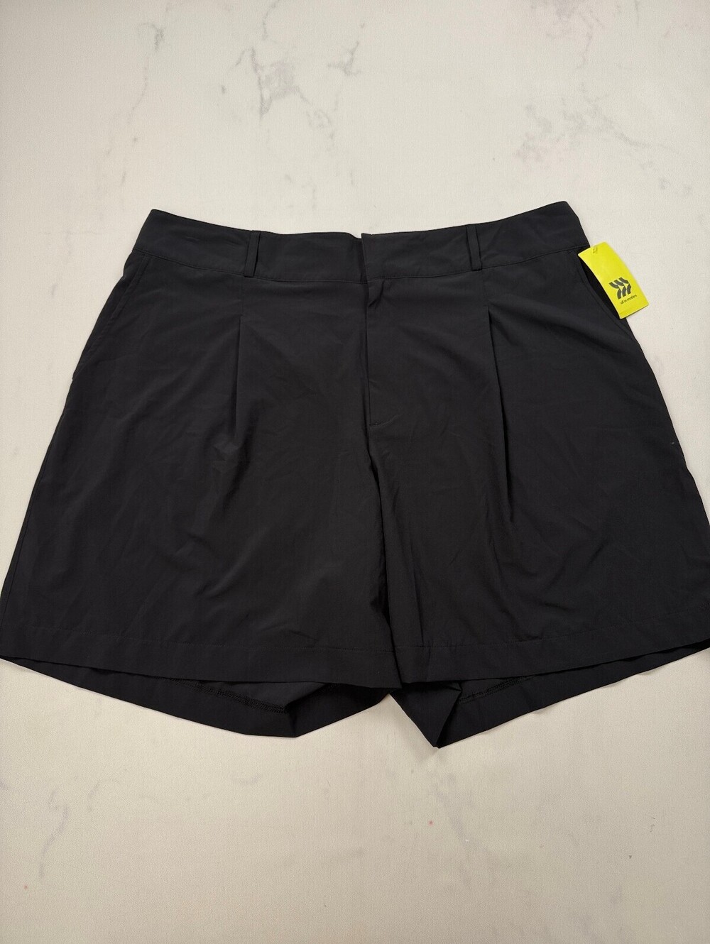 All In Motion Athletic Shorts Black Current Adjustable - Womens XXL